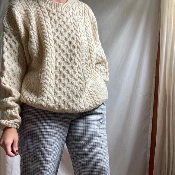 Vintage Fisherman’s Sweater - 100% Soft Wool - Picture 5 of 6